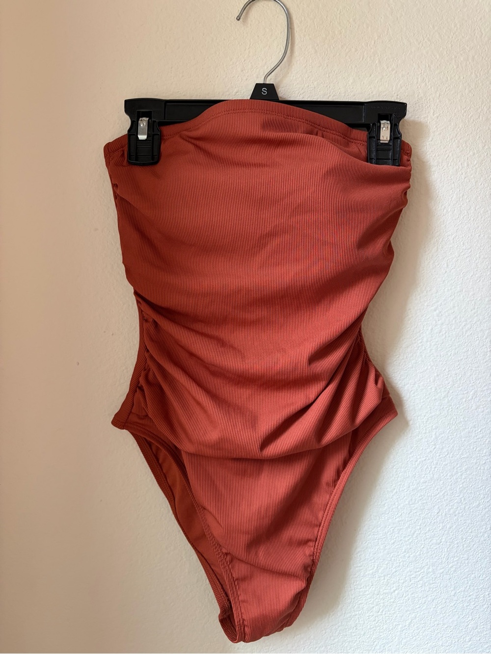 Shade & Shore One-Piece Swimsuit - Burnt Orange (w/ removable straps)